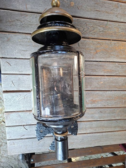 Antyczna lampa powozowa 1900