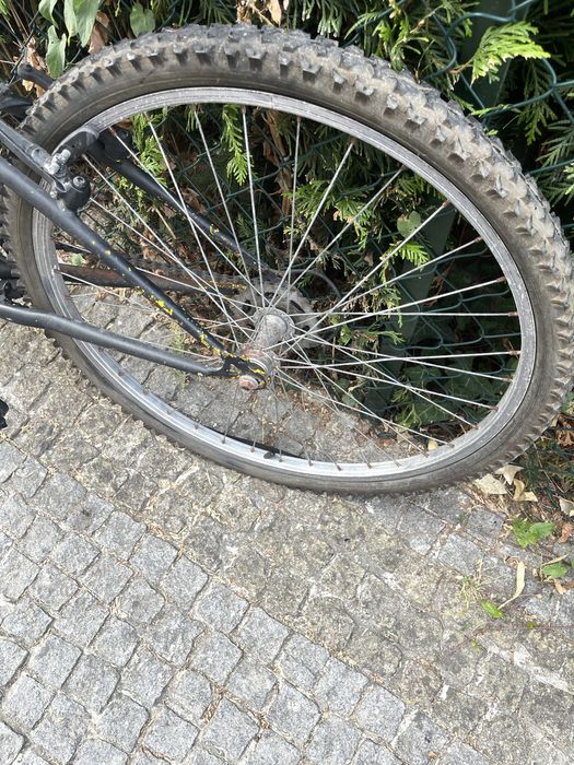 Bicicleta para desacupar