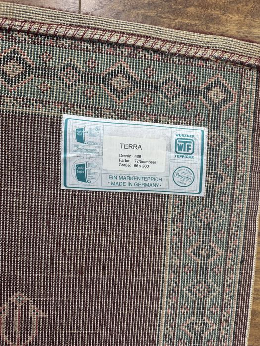 Chodnik dywanowy TERRA – 280 x 67,5 cm | stan bardzo dobry