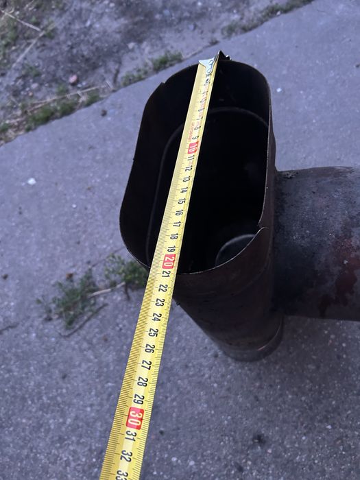 Wklad kominowy ocynk 8mm gubość , dlugosc 7 metrow