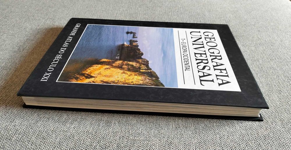 Livro "Geografia universal - Europa Ocidental"