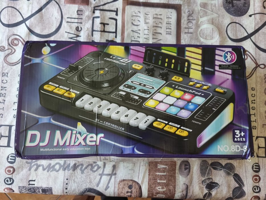 Mesa DJ infantil multifunções
