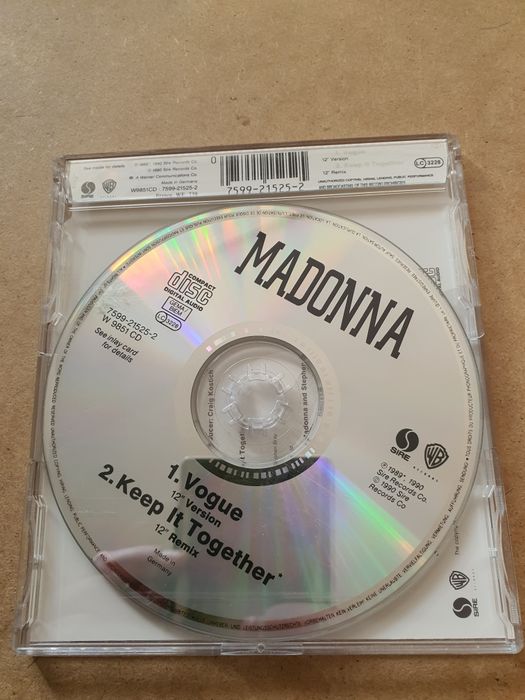 Madonna – Vogue (CD maxi singiel 1990 Sire)