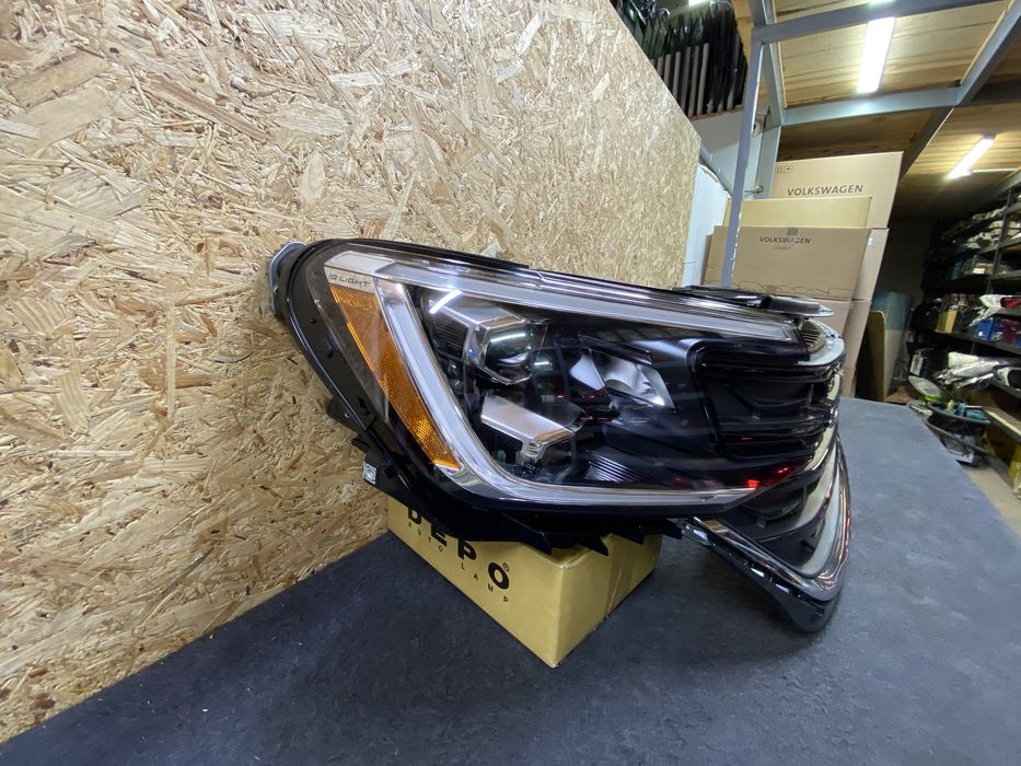 Vw Atlas 2024 usa led iq rline ришотка радиатра фара 3cm