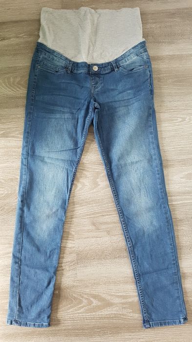Spodnie ciążowe r.XL XXL 42 44  jeansowe r