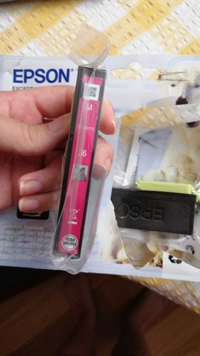 Tinteiros Epson Azul e Magenta