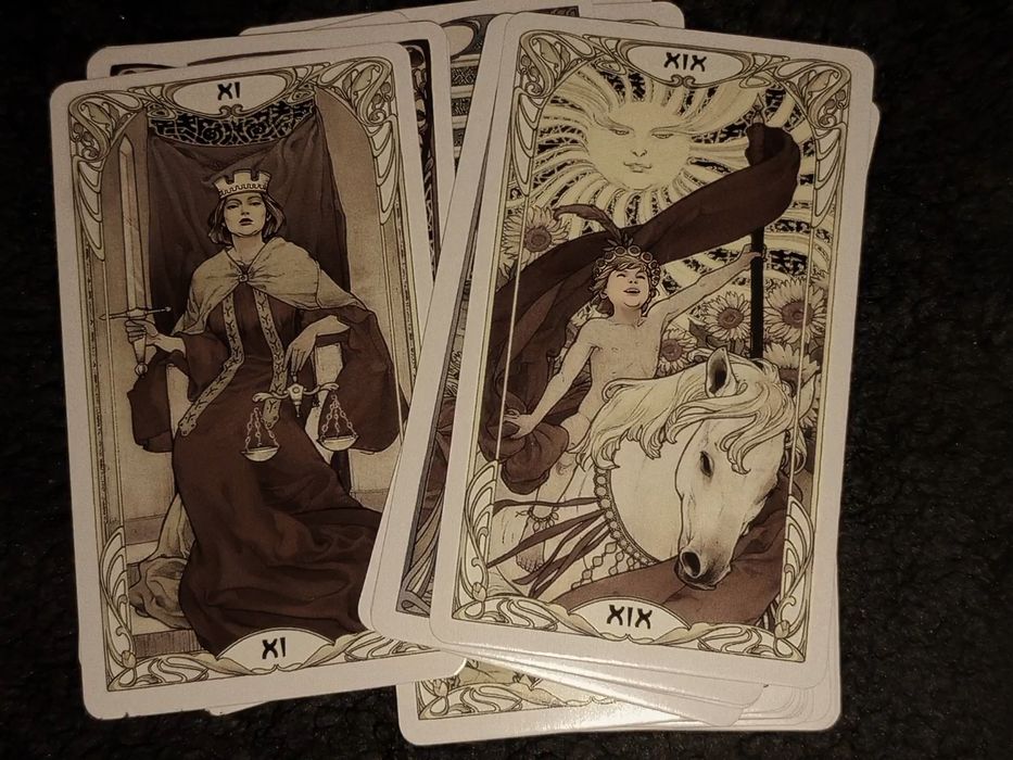 Таро Золотое Арт-нуво Golden Art Nouveau Tarot