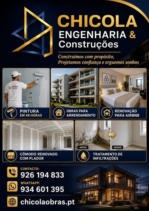 Chicola Engenharia e Construções – Obras e Remodelações Gerais