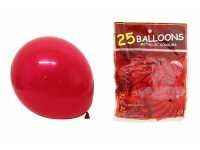 Balony lateksowe 12-calowe CZERWONE 25 szt ok. 30 cm