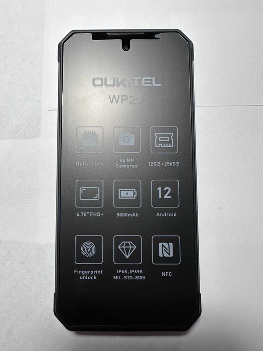 Oukitel wp21 12/256gb black - Краща ціна в Україні. Швидка доставка