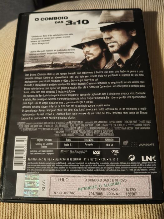 DVD - O Comboio das 3 e 10