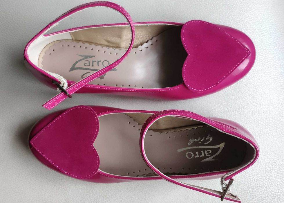 Черевички для дівчинки рожеві, нарядні