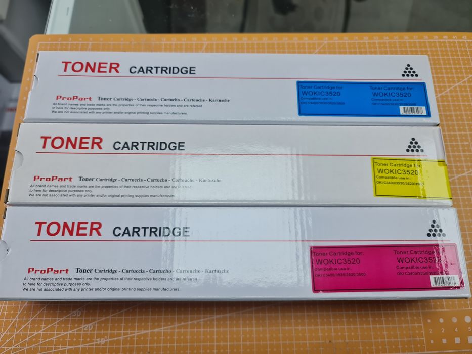 Conjunto Toners OKI C3520