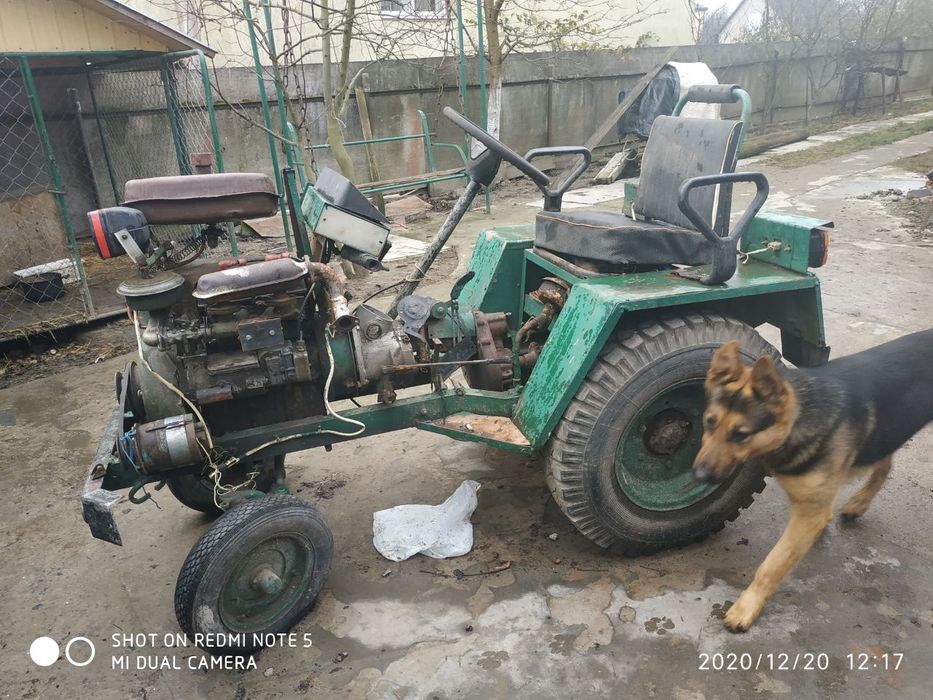 Трактор саморобний