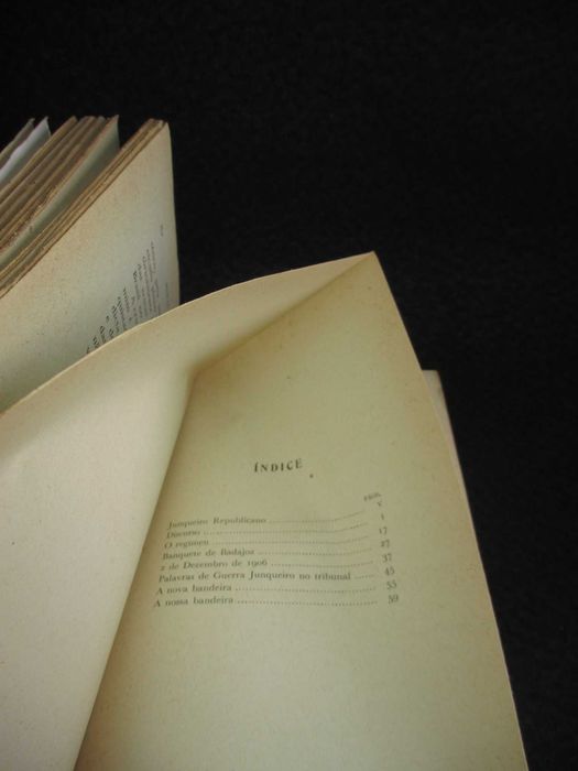 Livro Horas de Combate Guerra Junqueiro 1978