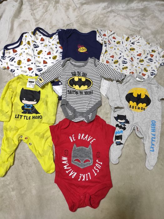 Набор для новорожденного (9 позиций) Бэтмена/Супермена  Primark George
