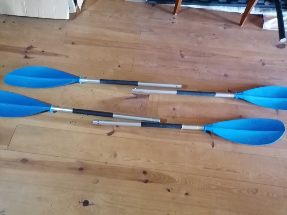 Kayak Tribord Itiwit 3 +págaias e + 3 coletes semi novo