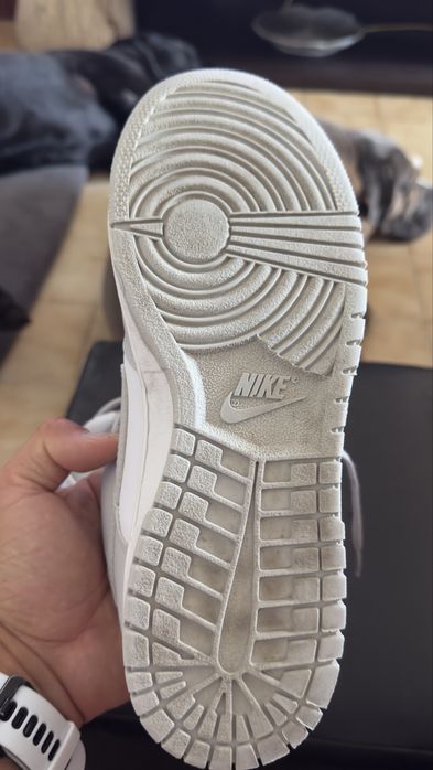 Nike Dunk Low Cinza/Branco