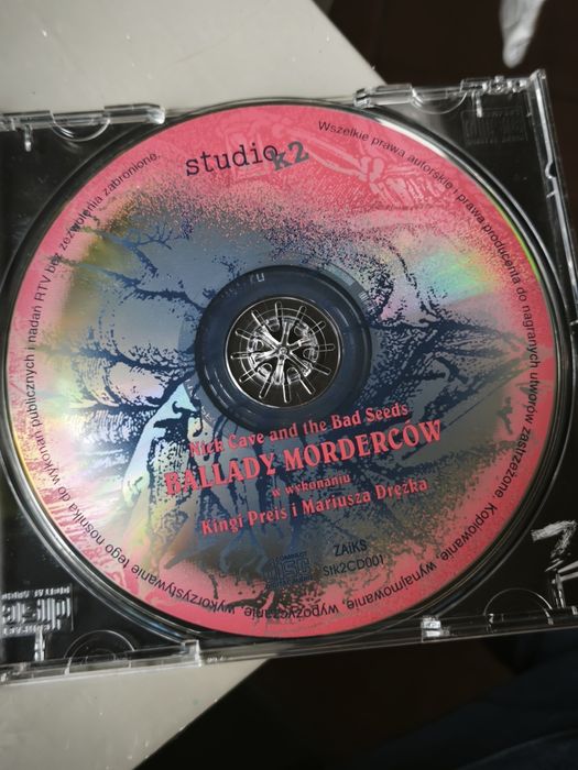 Płyta CD . Ballady morderców.