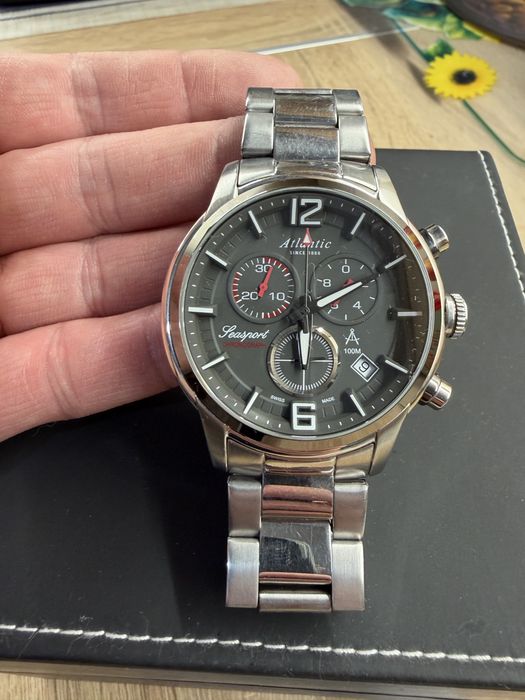 Zegarek Atlantic Seasport Chronograph