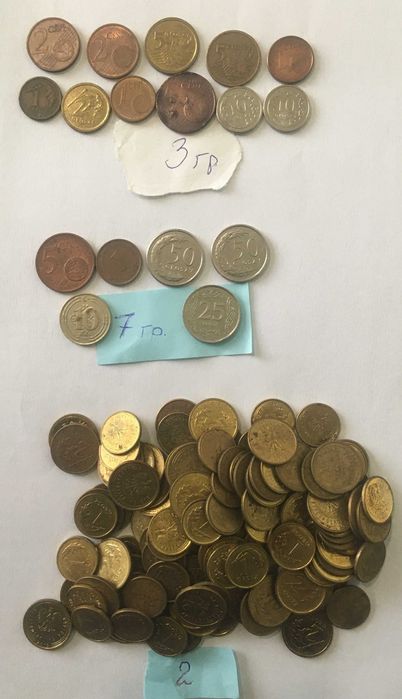 Монеты разных стран