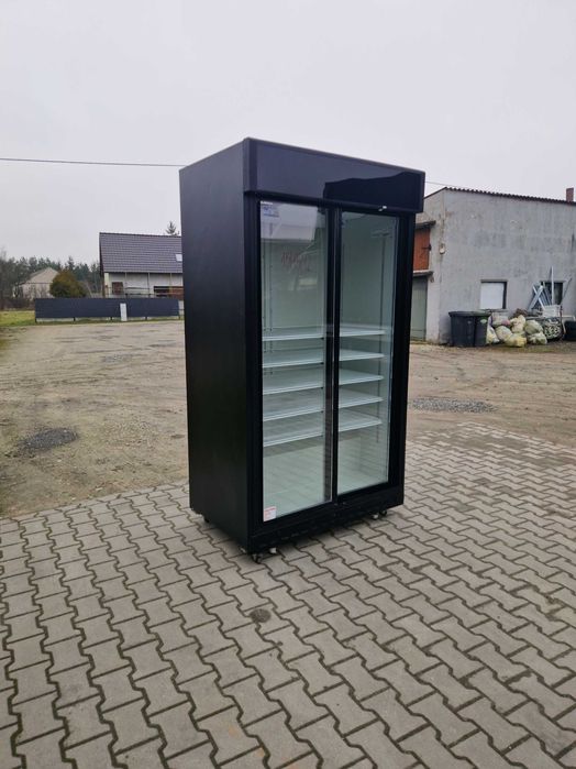 Witryna chłodnicza 1300 l. Black-Regał,chłodnia-Kwiaty
