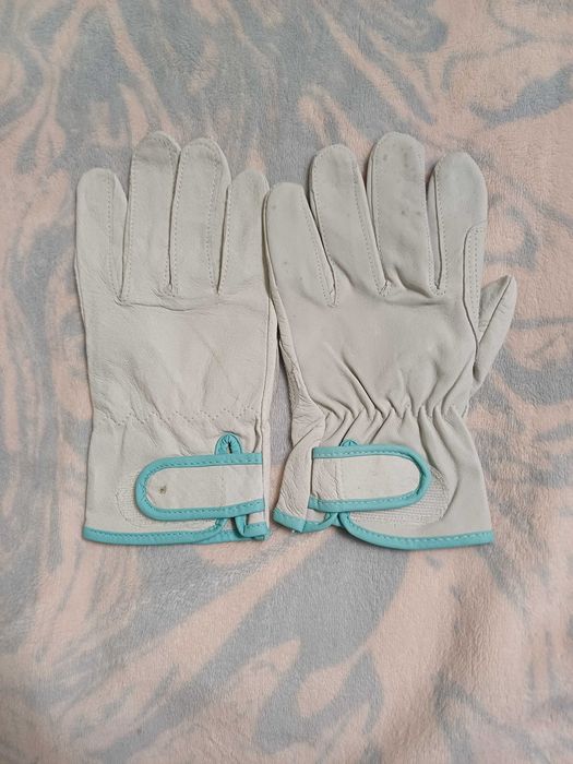 Перчатки рабочие кожа р 7-8 200грн