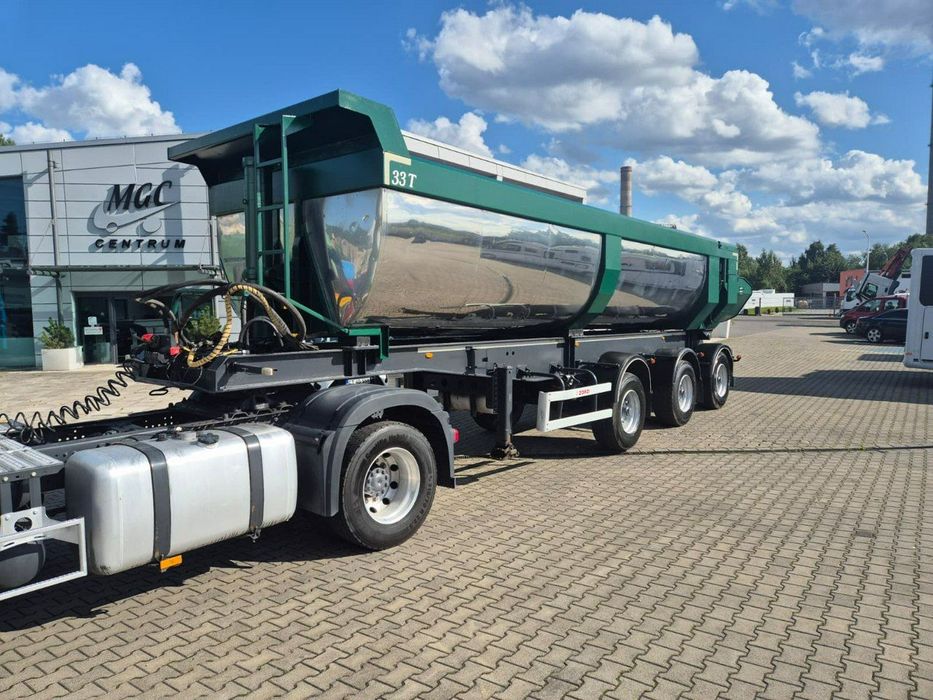 Zorzi 46S095 PRS / NACZEPA DO ASFALTU / WYWROTKA / PODGRZEWANIE / MASY BITUMICZNE / INOX / HARDOX Z PODGRZEWANIEM / MOŻLIWOŚĆ TRANSPORTU  Najtańsza w EU! Podgrzewanie, Hardox, INOX, Wywrotka, do MAS