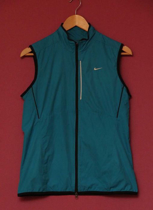 Nike Running рр М-L женский жилет беговой двойной бегунок