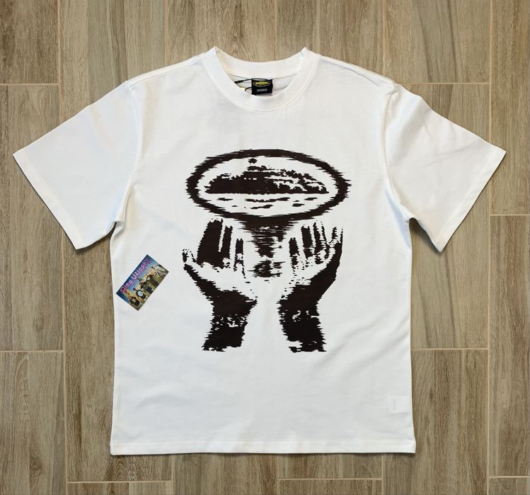 Corteiz Sketchy Hands White Tee (Koszulka)