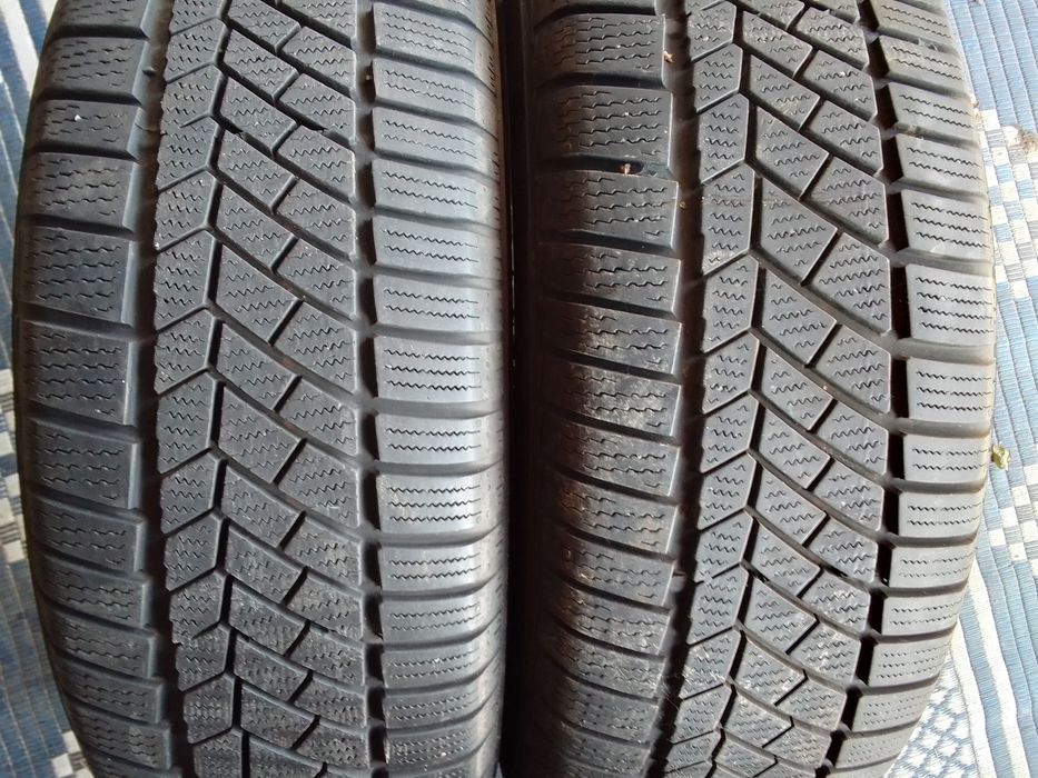 Cena za 2 Opony zimowe 205/60r16 CONTINENTAL 6.5mm