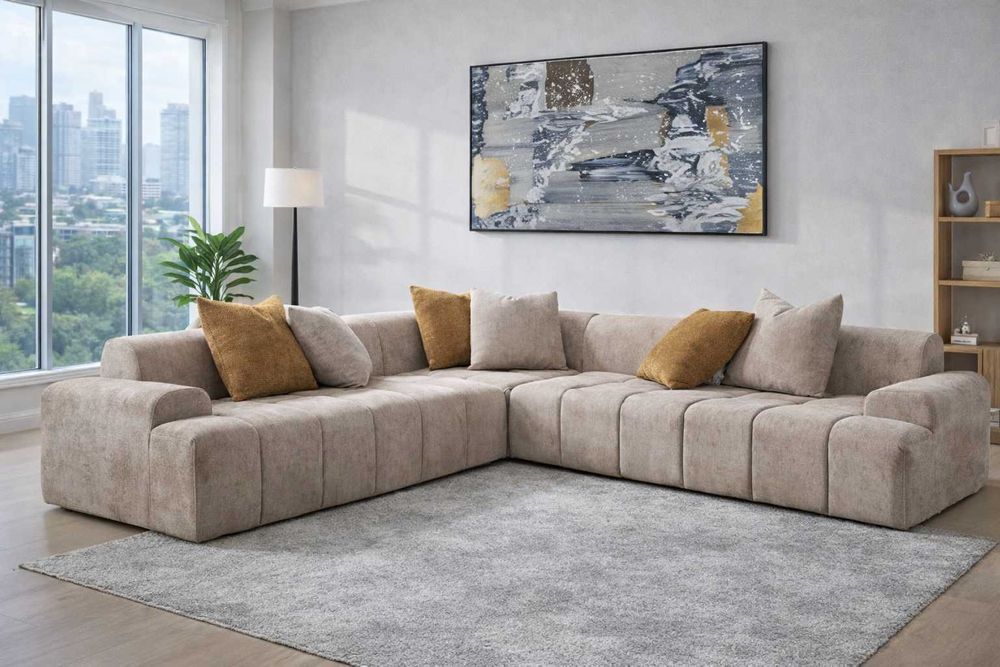 Novo sofa modular embalado a vácuo  Paga na ato entrega Envio gratis