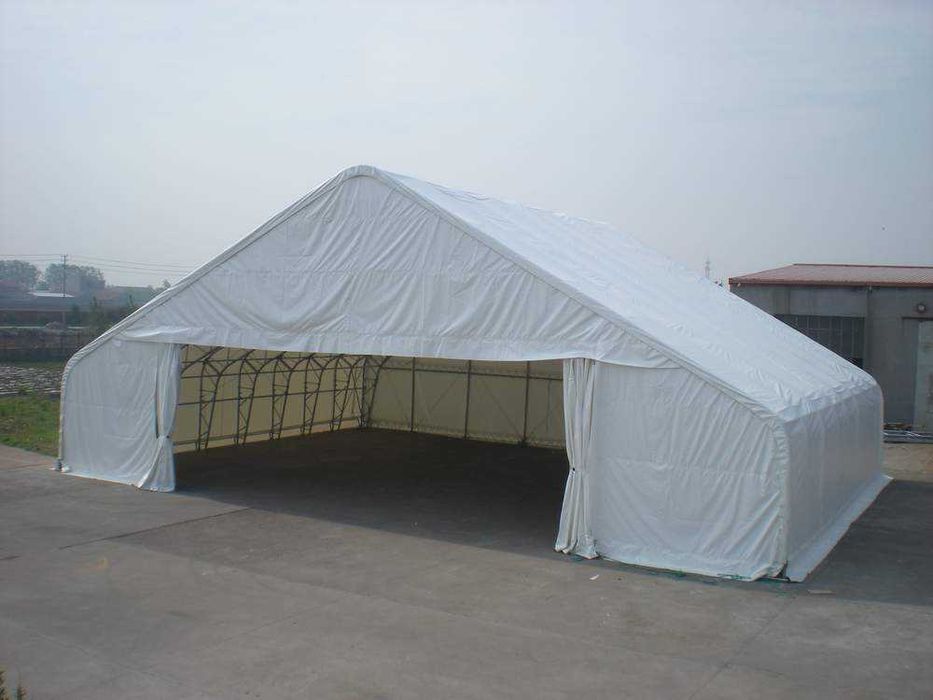 Hangar Namiotowy samoloty 10x15m  Magazyn, Hangar, Garaż hala na bale
