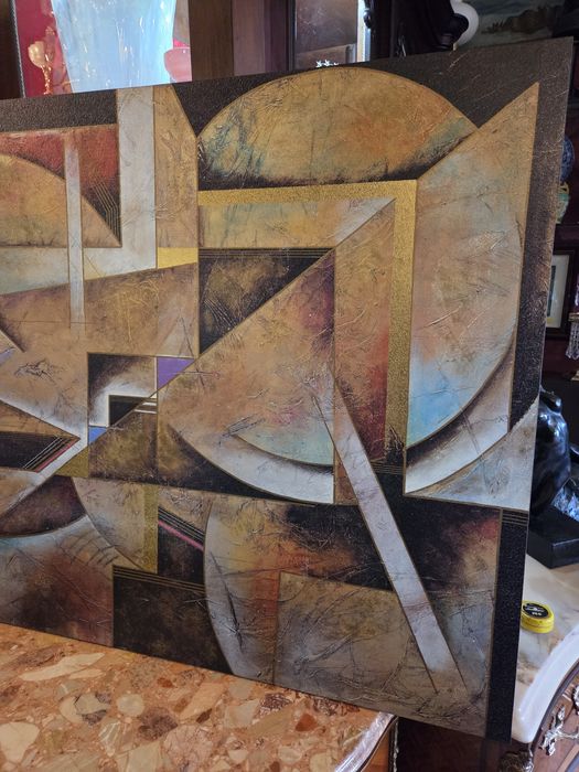 Pintura geometrica grande