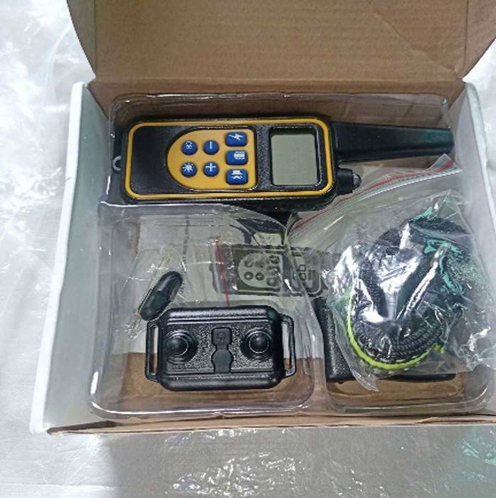 Электронный тренировочный ошейник собак и пульт на 1000 м дрессировка