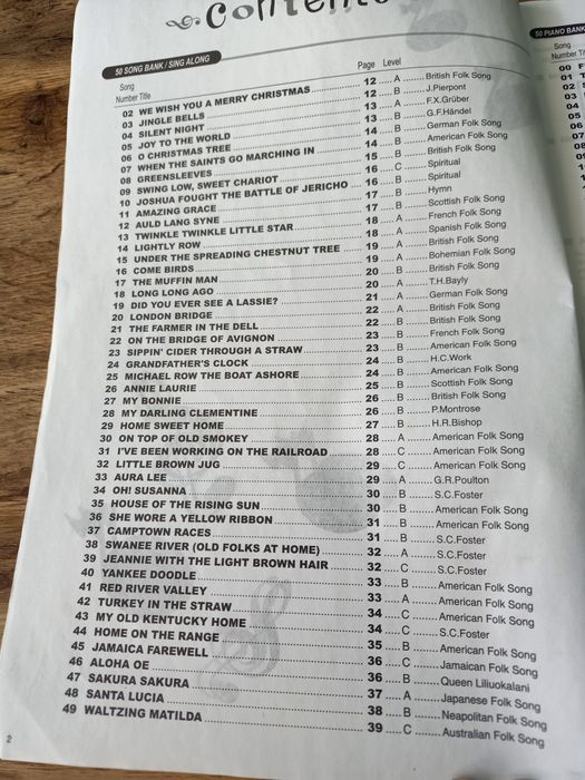 79. Casio Song Book po angielsku