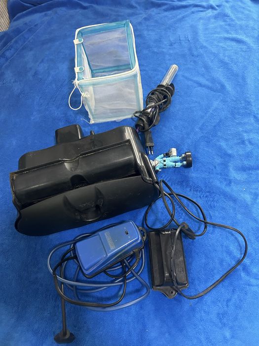 Osprzet akwarium filtr pompa powietrza kotnik sprzet do akwaieum