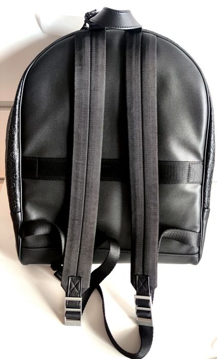 GUESS plecak unisex skóra naturalna ORYGINALNY nowy czarny