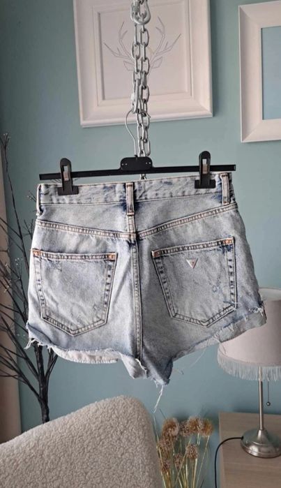Spodenki jeansowe szorty Guess