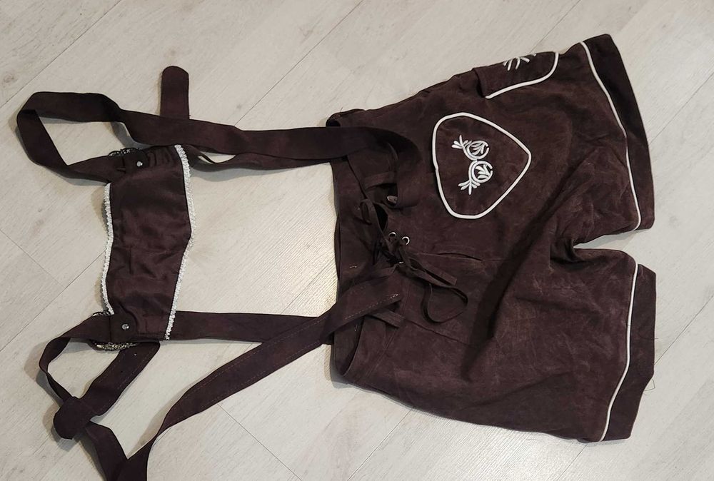 spodnie NOWE bawarskie bawarczyk strój przebranie S M 1831