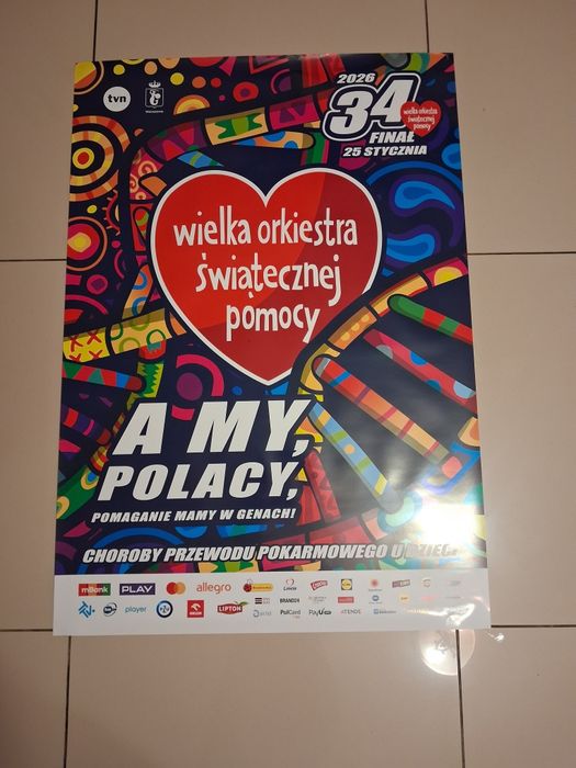 Plakat WOŚP 34 Finał