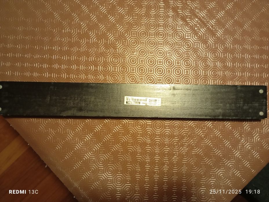 Suporte para velas em madeira