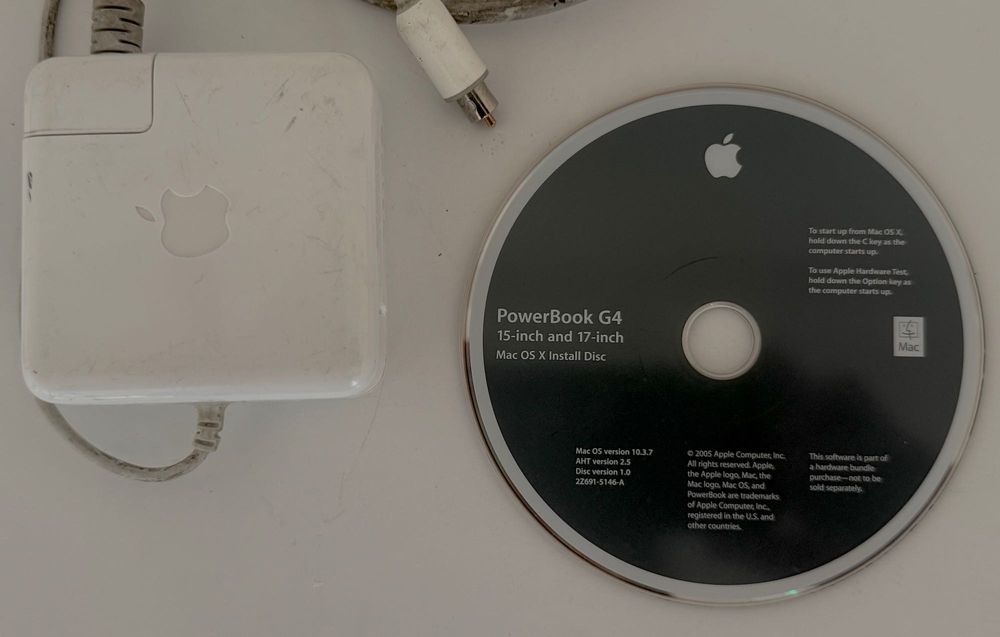 PowerBook G4 15" 1,67GHz (Hi-Res) – 1GB RAM – Peça de Coleção