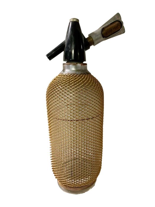 Vendo Garrafa em vidro e metal