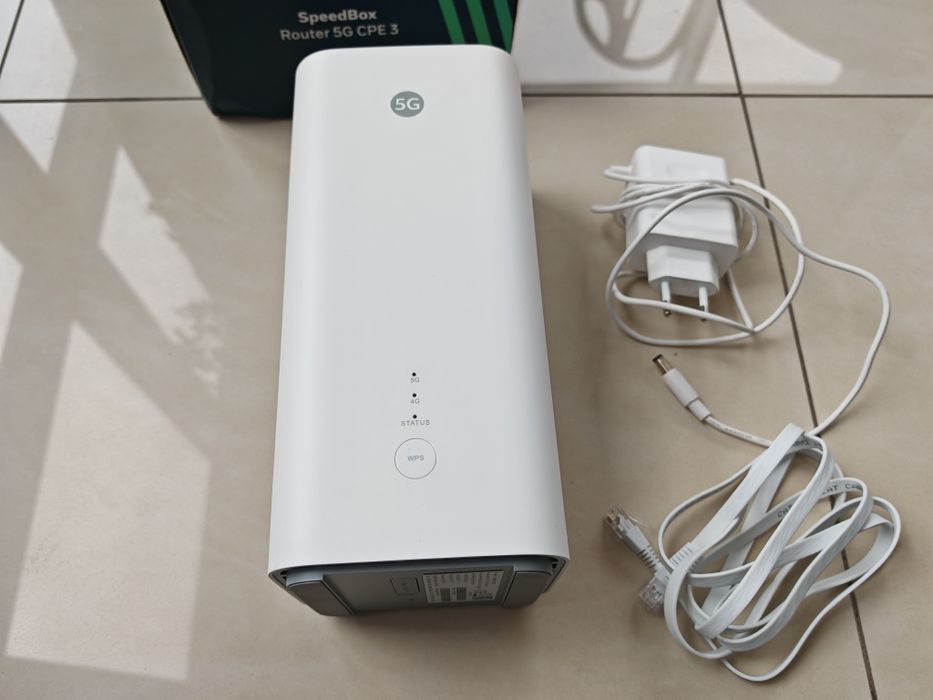 ROUTER SPEEDBOX 5G CPE 3 H135-380 GHTelcom Huawei bardzo szybki na SIM