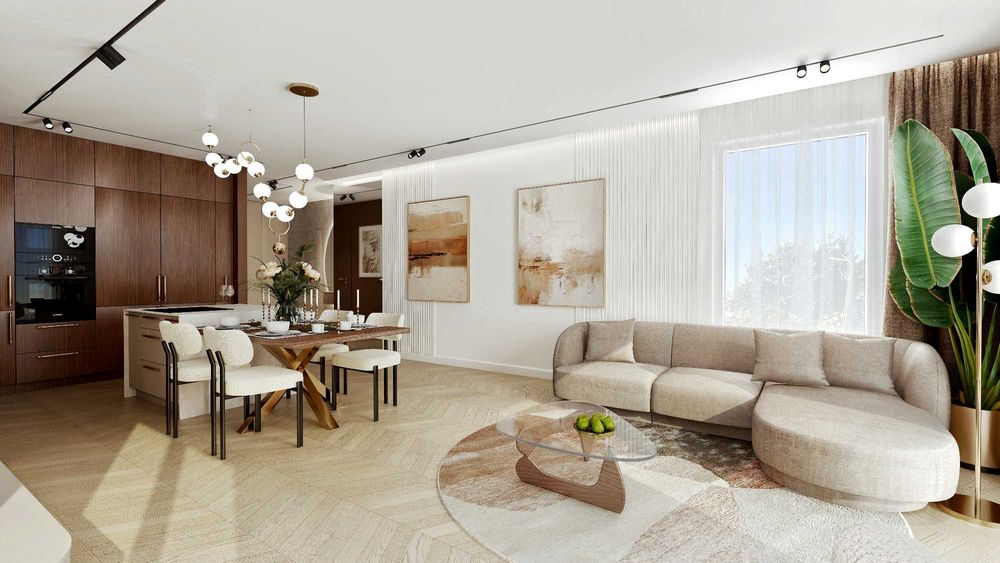 Mieszkanie 68,04 m² – nowa Kamienica Rybitew 3 – Pułtusk - Widok 3