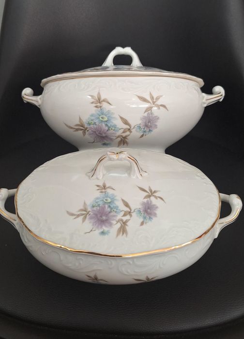 Serviço Jantar de 70 peças em Porcelana