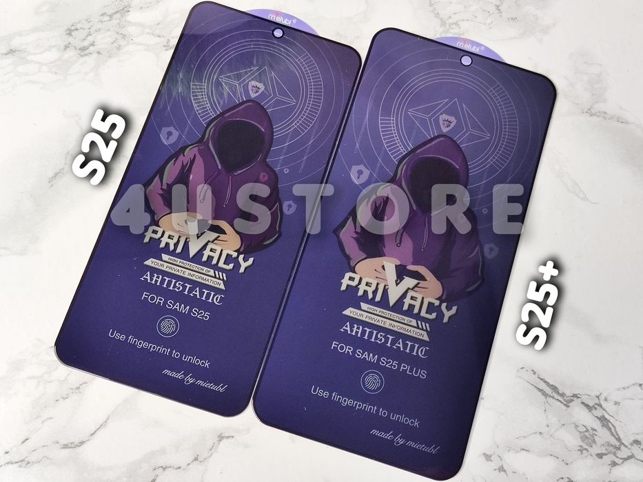 Защитное стекло Mietubl на Samsung S24 анти шпион захисне скло