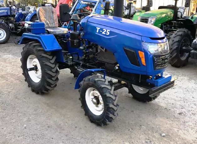 Мототрактор Булат Т-25 плуг+фреза+ЗІП. Мінітрактор, трактор.