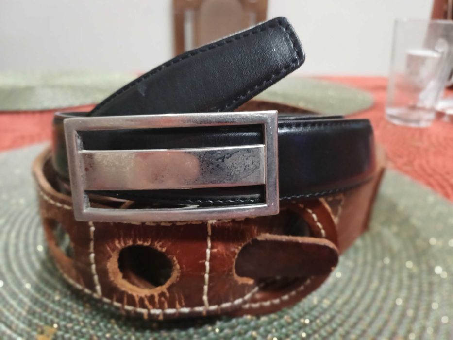 Paski skórzane damskie